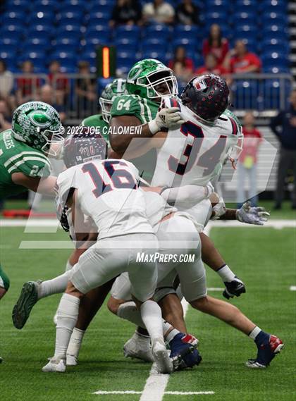 Thumbnail 2 in Wimberley vs Cuero (UIL 4A Regional Semifinal) photogallery.