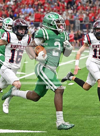Thumbnail 2 in Wimberley vs Cuero (UIL 4A Regional Semifinal) photogallery.