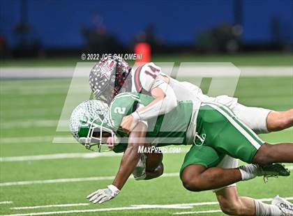 Thumbnail 2 in Wimberley vs Cuero (UIL 4A Regional Semifinal) photogallery.