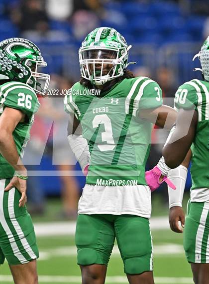 Thumbnail 1 in Wimberley vs Cuero (UIL 4A Regional Semifinal) photogallery.