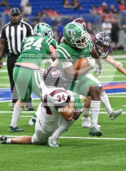 Thumbnail 3 in Wimberley vs Cuero (UIL 4A Regional Semifinal) photogallery.