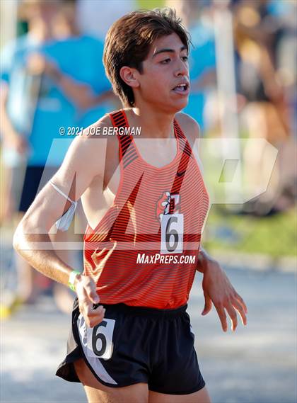 Thumbnail 1 in CIF Central Section Masters (Boys 3200m) photogallery.