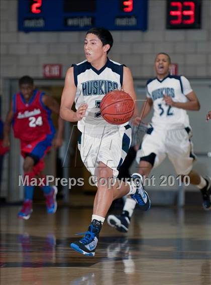 Thumbnail 1 in Los Alamitos vs. Chino Hills (MLK I Have A Dream Classic) photogallery.