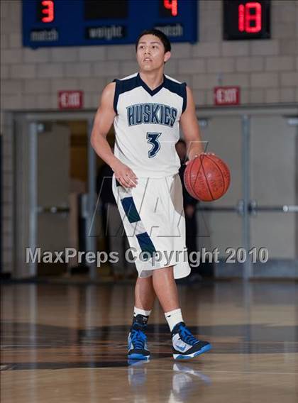 Thumbnail 2 in Los Alamitos vs. Chino Hills (MLK I Have A Dream Classic) photogallery.