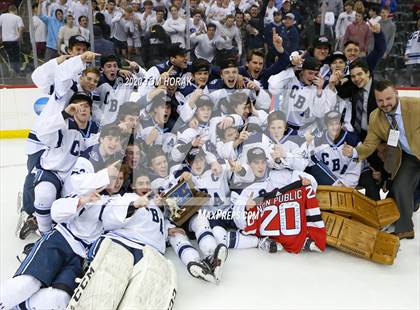 Thumbnail 2 in Christian Brothers Academy vs Don Bosco Prep (NJSIAA Non-Public Final) photogallery.