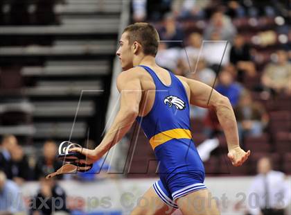 Thumbnail 2 in PIAA AA Wrestling Championships (Semifinals) photogallery.