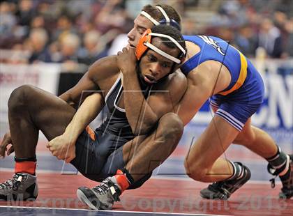 Thumbnail 3 in PIAA AA Wrestling Championships (Semifinals) photogallery.