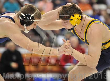 Thumbnail 3 in PIAA AA Wrestling Championships (Semifinals) photogallery.
