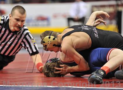 Thumbnail 2 in PIAA AA Wrestling Championships (Semifinals) photogallery.