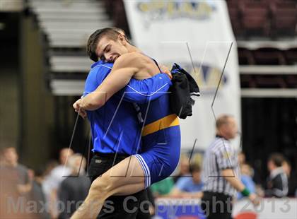 Thumbnail 3 in PIAA AA Wrestling Championships (Semifinals) photogallery.