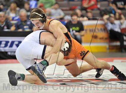 Thumbnail 1 in PIAA AA Wrestling Championships (Semifinals) photogallery.