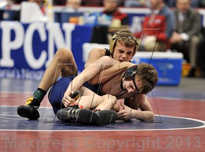 Thumbnail 1 in PIAA AA Wrestling Championships (Semifinals) photogallery.