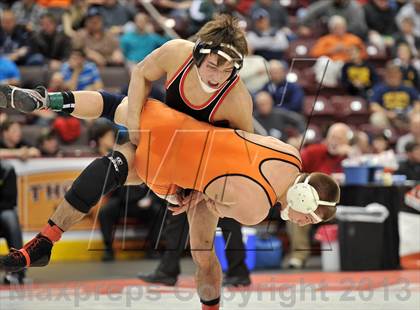 Thumbnail 1 in PIAA AA Wrestling Championships (Semifinals) photogallery.