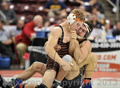 Thumbnail 3 in PIAA AA Wrestling Championships (Semifinals) photogallery.
