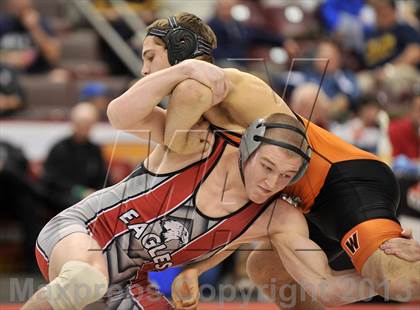 Thumbnail 1 in PIAA AA Wrestling Championships (Semifinals) photogallery.