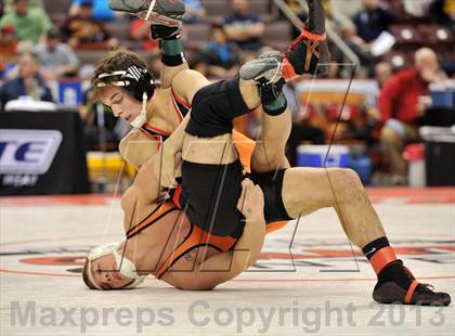 Thumbnail 3 in PIAA AA Wrestling Championships (Semifinals) photogallery.