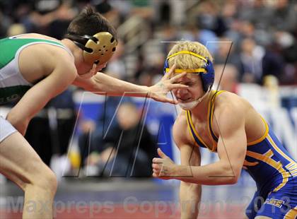 Thumbnail 1 in PIAA AA Wrestling Championships (Semifinals) photogallery.