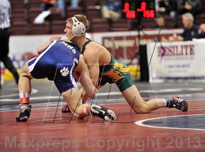 Thumbnail 2 in PIAA AA Wrestling Championships (Semifinals) photogallery.