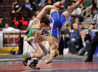 Thumbnail 1 in PIAA AA Wrestling Championships (Semifinals) photogallery.
