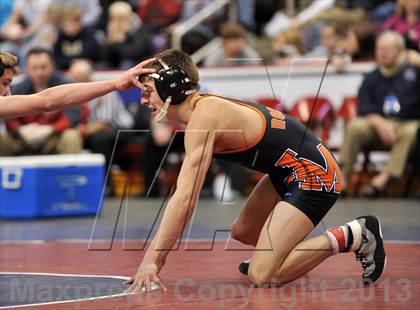 Thumbnail 2 in PIAA AA Wrestling Championships (Semifinals) photogallery.
