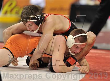 Thumbnail 3 in PIAA AA Wrestling Championships (Semifinals) photogallery.