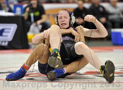 Thumbnail 2 in PIAA AA Wrestling Championships (Semifinals) photogallery.