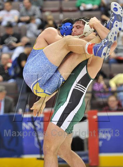 Thumbnail 1 in PIAA AA Wrestling Championships (Semifinals) photogallery.