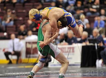 Thumbnail 3 in PIAA AA Wrestling Championships (Semifinals) photogallery.