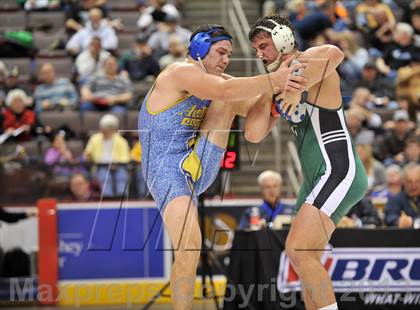 Thumbnail 1 in PIAA AA Wrestling Championships (Semifinals) photogallery.