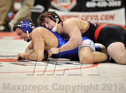Thumbnail 2 in PIAA AA Wrestling Championships (Semifinals) photogallery.