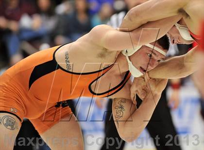 Thumbnail 2 in PIAA AA Wrestling Championships (Semifinals) photogallery.