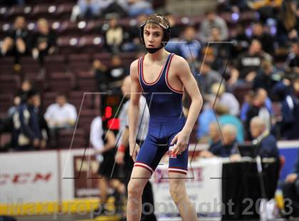 Thumbnail 3 in PIAA AA Wrestling Championships (Semifinals) photogallery.