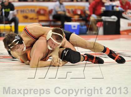 Thumbnail 2 in PIAA AA Wrestling Championships (Semifinals) photogallery.