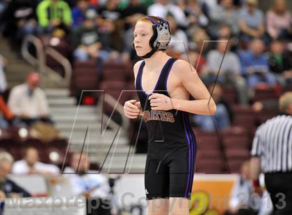 Thumbnail 2 in PIAA AA Wrestling Championships (Semifinals) photogallery.