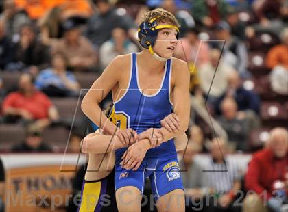 Thumbnail 1 in PIAA AA Wrestling Championships (Semifinals) photogallery.