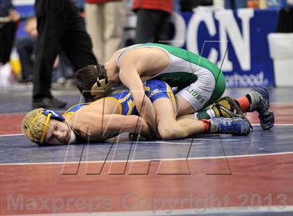 Thumbnail 3 in PIAA AA Wrestling Championships (Semifinals) photogallery.