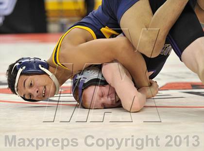 Thumbnail 1 in PIAA AA Wrestling Championships (Semifinals) photogallery.