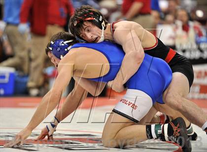 Thumbnail 3 in PIAA AA Wrestling Championships (Semifinals) photogallery.