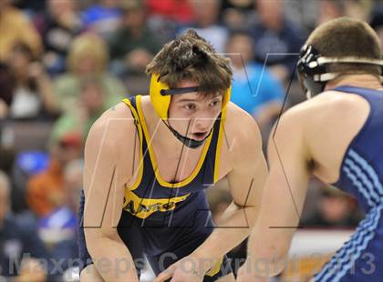 Thumbnail 3 in PIAA AA Wrestling Championships (Semifinals) photogallery.