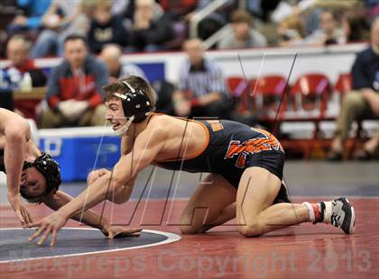Thumbnail 3 in PIAA AA Wrestling Championships (Semifinals) photogallery.