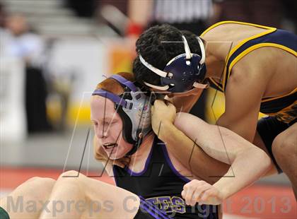 Thumbnail 3 in PIAA AA Wrestling Championships (Semifinals) photogallery.