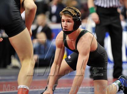Thumbnail 3 in PIAA AA Wrestling Championships (Semifinals) photogallery.
