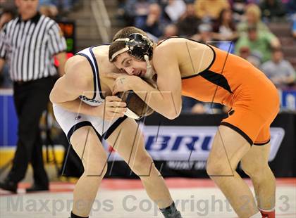 Thumbnail 1 in PIAA AA Wrestling Championships (Semifinals) photogallery.