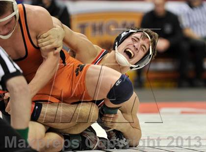 Thumbnail 2 in PIAA AA Wrestling Championships (Semifinals) photogallery.