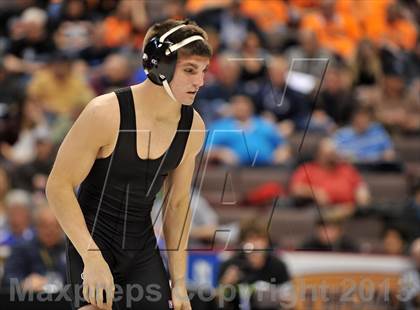 Thumbnail 2 in PIAA AA Wrestling Championships (Semifinals) photogallery.