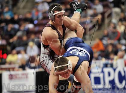 Thumbnail 3 in PIAA AA Wrestling Championships (Semifinals) photogallery.