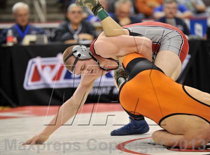 Thumbnail 2 in PIAA AA Wrestling Championships (Semifinals) photogallery.