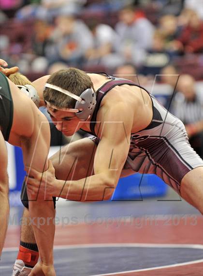 Thumbnail 1 in PIAA AA Wrestling Championships (Semifinals) photogallery.