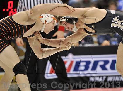 Thumbnail 1 in PIAA AA Wrestling Championships (Semifinals) photogallery.