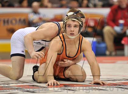 Thumbnail 1 in PIAA AA Wrestling Championships (Semifinals) photogallery.